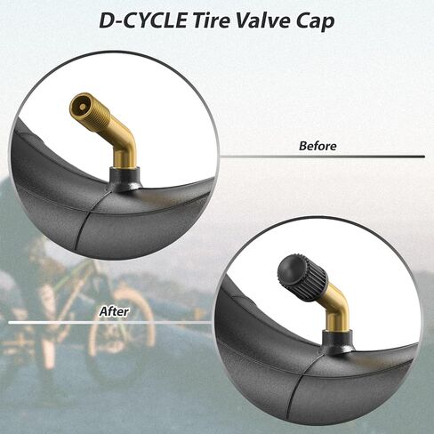 2-Pack Heavy-Duty 90° Valve 10x2/10x2.125 Inner Tube Replacement for 10x1.90 10x1.95 54-152 2-Wheel Self Balancing Electric Scooter Kid Bike Baby Jogger Swagtron Swagcycle Trike Strollers in Kuwait