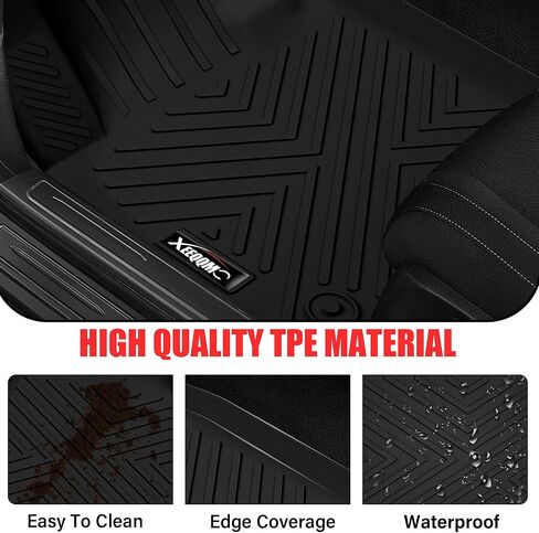 Floor Mats & Cargo Liner for 2021-2024 Nissan Rogue S/SV/SL/Platinum (NOT for Rogue Sport) All Weather TPE Protection Floor Liners Full Set with Trunk Mat for 2024 Nissan Rogue Accessories in Kuwait