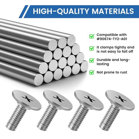 Engine Splash Shield Hardware Kit Includes Lower Cover Pins, Screws and Access Clips Compatible with Honda Civic Accord CRV Acura (4Pcs Screws) in Kuwait