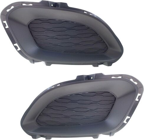 2pcs Front Left Driver and Right Passenger Side Primed Light Cover for Kia for Rio 2012-2015 16590652 in Kuwait