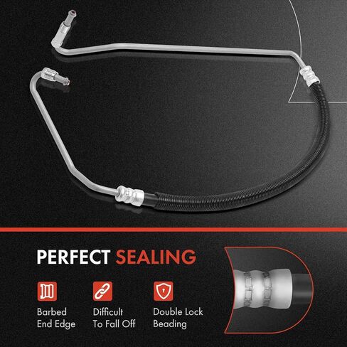 A-Premium Power Steering Hose Pressure Hose Line Assembly Compatible with Dodge Journey 2009-2010, Avenger 2008-2010 & Chrysler Sebring 2007-2010, 3.5L, Pump To Gear/Rack Pinion in Saudi Arabia