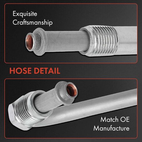 A-Premium Power Steering Hose Pressure Hose Line Assembly Compatible with Dodge Journey 2009-2010, Avenger 2008-2010 & Chrysler Sebring 2007-2010, 3.5L, Pump To Gear/Rack Pinion in Saudi Arabia
