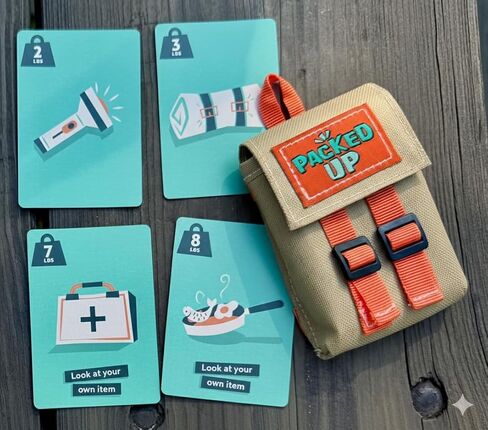 Packed Up! The Fast-Paced, Memory & Strategy Card Game for Families & Kids 8+ – Fun & Quick 15-30 Min Games for 1-6 Players in Saudi Arabia