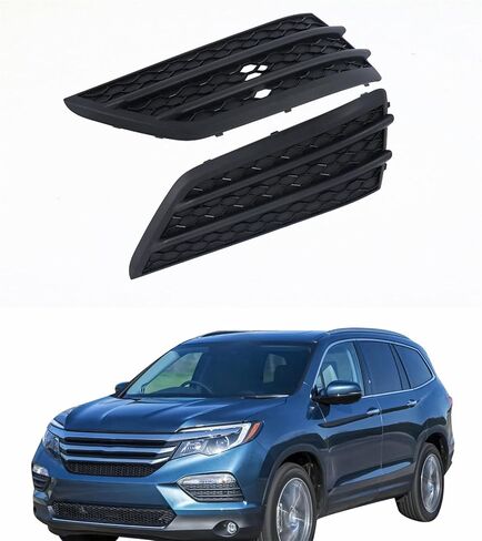 waltyotur Left and Right Side Fog Lamp Cover Assembly Replacement for Pilot 2016 2017 2018 Driver and Passenger Side Fog Lamp Cover Replacement for 71102TG7A00 71107TG7A00 in Saudi Arabia