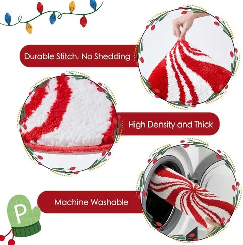 Fall Bathroom Rugs Maple Leaf Rug, Cute Fall Decor for Autumn Farmhouse Bathroom Kitchen, Non-Slip Fun Fall Pumpkin Bath Mat, Washable Microfiber Bath Rug, 20'' x 30'', Yellow/Orange/Rust in Kuwait