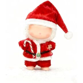 ملابس لدمية LABUBU مقاس 17 سم (بدون دمية)، ملابس لـ LABUBU، مجموعة فستان ودبابيس شعر لملابس LABUBU، إكسسوارات ملابس الدمى الأنيقة الرائعة للأولاد والبنات (عيد الميلاد 1، لـ 17 سم) in Kuwait