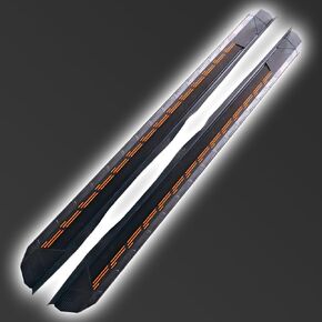 2PCS Running Boards for Acura MDX 2014-2021 Side Steps Complete Kit Car Nerf Bar Accessories New Upgrade Black Panel with Anti-Slip Particles(WZ) in Kuwait