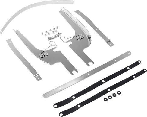 XMT-MOTO Windshield Windscreen Bracket Kit Fit for Harley Davidson 1994-later Road King Models 04-07 FLHRS and 17-Later FLHRXS Models in Saudi Arabia