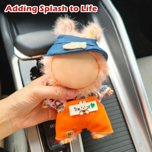 ملابس لابوبو، ملابس لطيفة لدمية لابوبو مقاس 17 سم، مجموعة ملابس للألعاب، قطعة واحدة للدمية الفاخرة، ملابس أنيقة رائعة للارتداء واللعب وعرض التجميع (تنورة سوداء فاخرة) in Kuwait