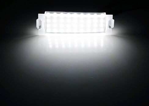 iJDMTOY OEM-Fit 3W Full LED License Plate Light Kit Compatible With 2009-2017 Kia Forte Koup 2-Door, Powered by 18-piece Xenon White LED Diodes in Saudi Arabia