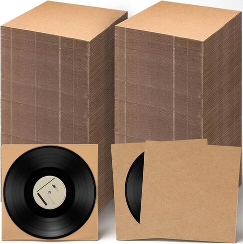 300 Pack 12 x 12 Inch Corrugated Lp insert Pads Corrugated Cardboard Sheets Album Mailer Filler Protective Insert Pads Flat Cardboard Sheets Packaging Inserts for Shipping Mailing Crafts in Saudi Arabia