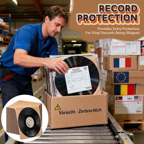 300 Pack 12 x 12 Inch Corrugated Lp insert Pads Corrugated Cardboard Sheets Album Mailer Filler Protective Insert Pads Flat Cardboard Sheets Packaging Inserts for Shipping Mailing Crafts in Saudi Arabia