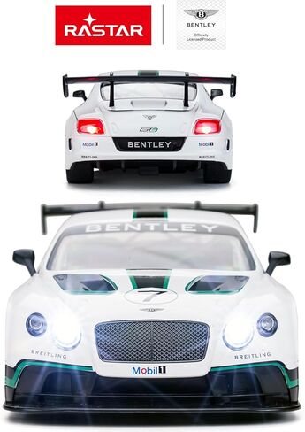 سيارات RASTAR RC 1/14 بنتلي كونتيننتال GT3 نموذج لعبة سيارات سباق بنتلي سيارة تحكم عن بعد للأطفال والكبار، 2.4 جيجا in Saudi Arabia