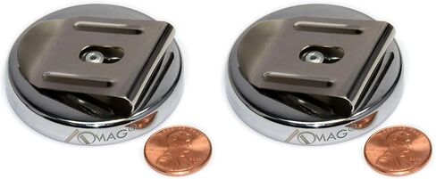 AOMAG Super Strong Neodymium Magnets Belt Clip 100 lbs Magnetic Waist Tool Holder 2" in Dia in Saudi Arabia