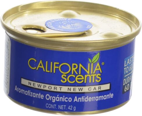 California Scents Spillproof Organic Air Fresheners, 1.5 Ounce Can, (2 Packs, Golden State Delight) in Saudi Arabia