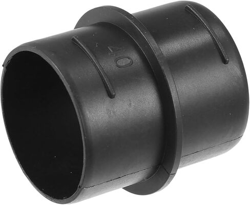 Motoforti Universal Car Air Ducting Connector, Straight Air Heater Duct Joiner Connector Pipe, 1.65'' 42mm OD, Plastic, Black in Saudi Arabia