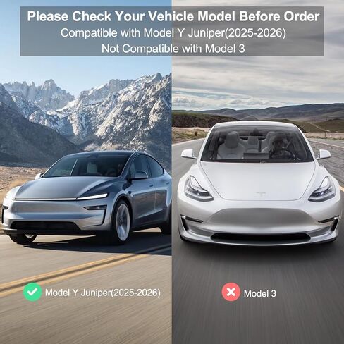 Mud Flaps for Tesla Model Y Juniper 2025-2026 No-Drill Mud Guards Splash Guards Flexible TPE PP Mudflaps Wheel & Tire Protection, Easy Installation Front & Rear Set 4Pcs in Saudi Arabia