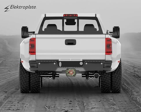 Elektroplate Officially Licensed U.S. Marine Corps Crest All Metal Urban Camo Hitch Cover for Trucks and SUVs | Fits Standard 2" Trailer Hitch Receivers | Premium Weatherproof in Saudi Arabia