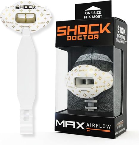 Shock Doctor Max Air Flow 3D Drip Pink/Silver OSFA in Saudi Arabia