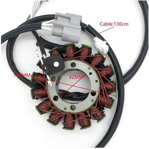 Accessories 15 Ignition Coil Stator Magneto Coils For YFM550 2009-2014 And YFM700 2007-2015 Motorcycle Generators. in Saudi Arabia