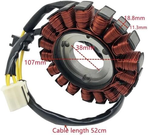 الملحقات ملفات مغناطيسية ثابتة لمحركات الدراجات النارية والسكوتر GSX-R600، وGSX-R750، وGSXR600، وGSXR750، وGSXR 600، وGSXR 750. in Kuwait