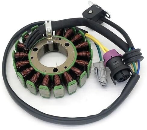 Accessories 18-coil ignition stator magneto generator for 300cc ATV four-wheeled motorcycles, model 2.1.01.2061, low power. in Saudi Arabia