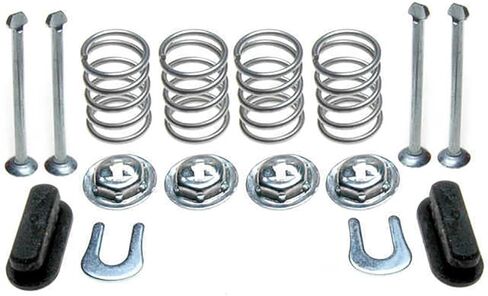 Set (1) Rear Drum Brake Shoe Hold Down Kit fits Mercury Cougar 1968 5.0L V8, fits Mercury Cougar 1968 6.4L V8 in Saudi Arabia