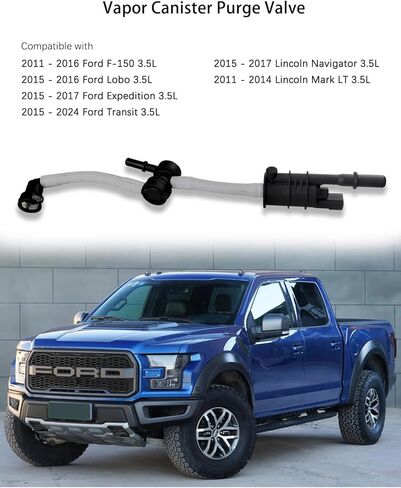 Vapor Canister Purge Valve BL3Z-9B325-C BL3Z9B325C 994-140 994140, Compatible with 2011-2016 Ford F150 F-150 Expedition Transit 3.5L in Saudi Arabia