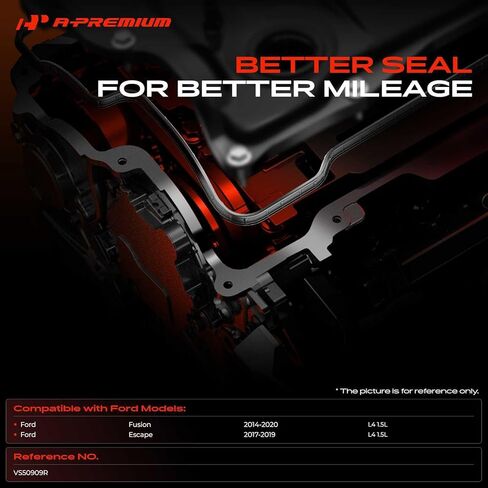 A-Premium Engine Valve Cover Gasket Compatible with Ford Escape 2017-2019, Fusion 2014-2020, 1.5L in Saudi Arabia