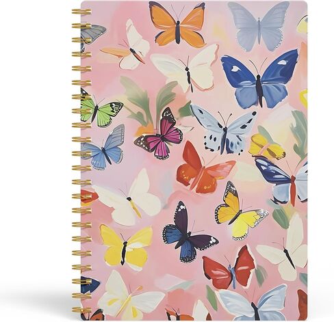 دفتر Notebor evcprz لطيف Mallard Duck Gingham لمكتب مكتب ، مجلة حلزونية خضراء مضحكة لزملاء العمل ، مجلة الكتابة الجمالية في المزرعة ، 5.5x8.3 بوصة in Kuwait