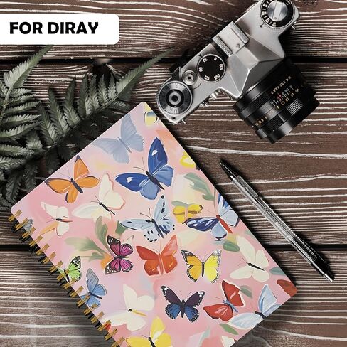 دفتر Notebor evcprz لطيف Mallard Duck Gingham لمكتب مكتب ، مجلة حلزونية خضراء مضحكة لزملاء العمل ، مجلة الكتابة الجمالية في المزرعة ، 5.5x8.3 بوصة in Kuwait