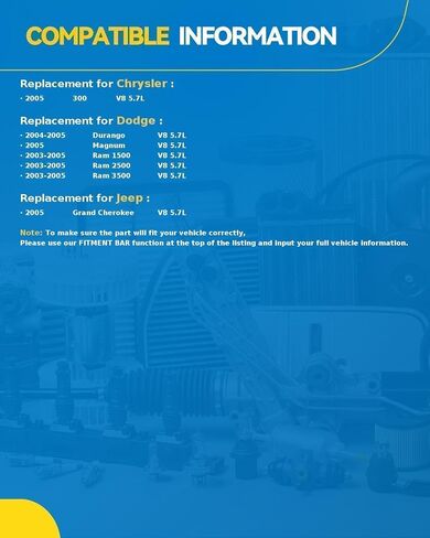PHILTOP Ignition Coil Pack, Compatible with Charger Journey Sebring Town & Country Pacifica Challenger Grand Caravan Magnum Avenger Nitro Routan Stratus, UF502 Ignition Coil in Kuwait