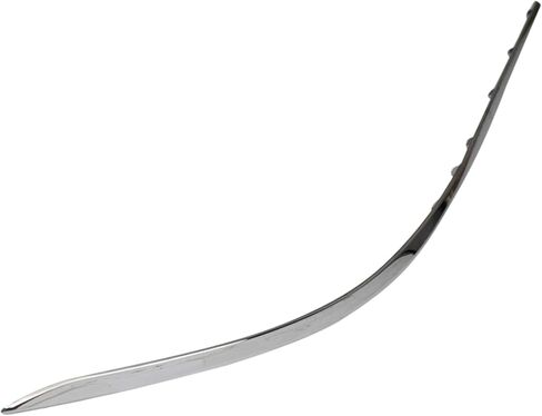 Front Right Bumper Trim Chrome Passenger Side Compatible with 2010-2013 Mercedes-Benz E350 E550 MB1059119 in Saudi Arabia