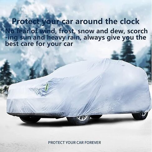 BYOKA Fully Automatic Car Cover with Remote Control, Sunproof Sun Shade Canopy Fully Automatic Movable Carport, Automobile Protection Keeping Vehicle Cool,Car in Saudi Arabia