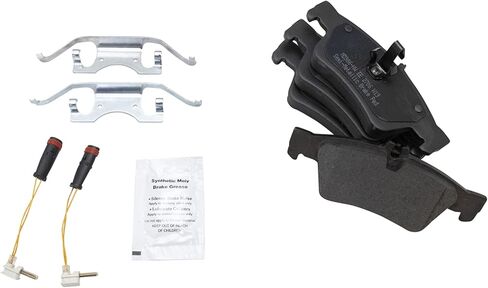 Brake Pads Semi-Metallic Compatible with 2010-2012 Mercedes-Benz E350 2010-2011 E550 in Saudi Arabia