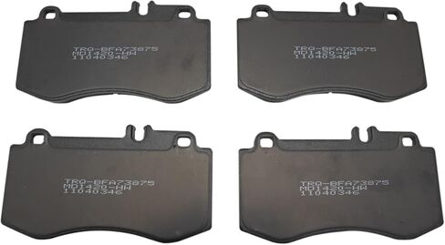 Brake Pads Semi-Metallic Compatible with 2010-2012 Mercedes-Benz E350 2010-2011 E550 in Saudi Arabia