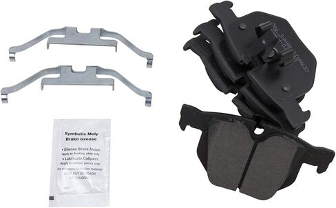 Front and Rear Brake Pad Set Ceramic Hardware Compatible with 2006 BMW 330i 330xi 2007 335xi in Saudi Arabia