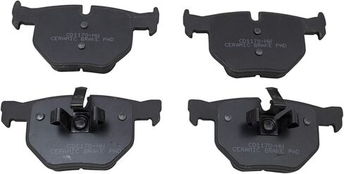 Front and Rear Brake Pad Set Ceramic Hardware Compatible with 2006 BMW 330i 330xi 2007 335xi in Saudi Arabia