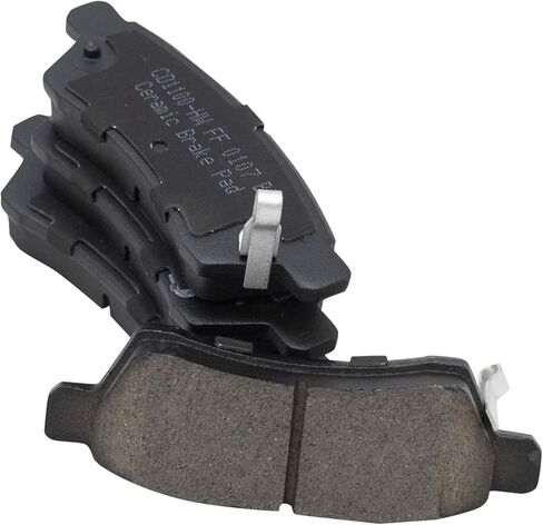 Front and Rear Brake Pad Set Ceramic Hardware Compatible with 2011-2012 Suzuki Equator in Saudi Arabia