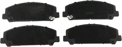 Front and Rear Brake Pad Set Ceramic Hardware Compatible with 2011-2012 Suzuki Equator in Saudi Arabia
