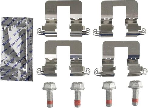 Front and Rear Brake Pads Ceramic Hardware Compatible with 2016 Honda CR-Z in Saudi Arabia
