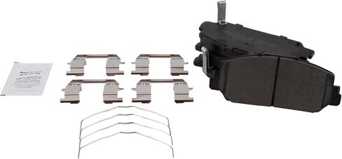 Front and Rear Brake Pad Set Ceramic Hardware Compatible with 2019-2020 Honda Civic in Saudi Arabia