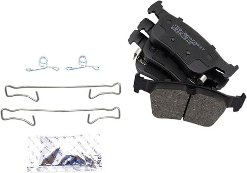 Front and Rear Brake Pad Set Ceramic Hardware Compatible with 2017-2020 Honda Civic in Saudi Arabia