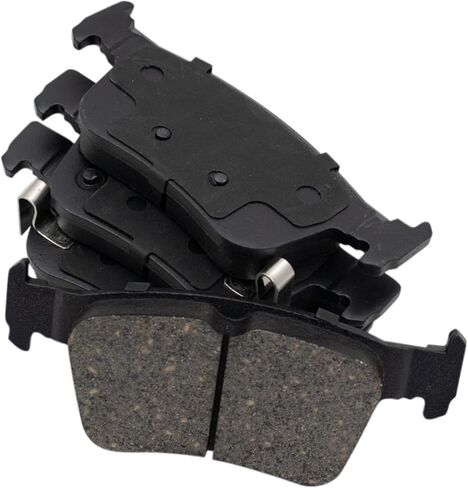 Front and Rear Brake Pad Set Ceramic Hardware Compatible with 2017-2020 Honda Civic in Saudi Arabia