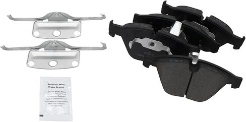 Front and Rear Brake Pad Set Ceramic Hardware Compatible with 2011-2014 BMW Z4 in Saudi Arabia