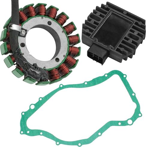 Caltric Stator Regulator Rectifier W/Gasket Compatible With Arctic Cat Prowler Hdx 700 4X4 2011-2012 in Saudi Arabia