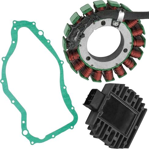 Caltric Stator Regulator Rectifier W/Gasket Compatible With Arctic Cat Prowler Hdx 700 4X4 2011-2012 in Saudi Arabia