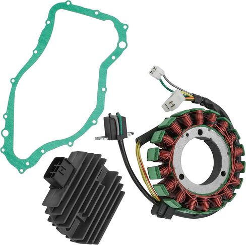Caltric Stator Regulator Rectifier W/Gasket Compatible With Arctic Cat Prowler Hdx 700 4X4 2011-2012 in Saudi Arabia
