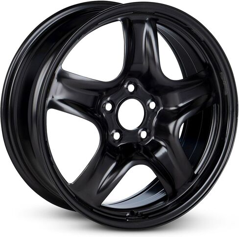 For 2017-2020 Jeep Compass 17 Inch Black Painted Steel Rim - OE Direct Replacement - Road Ready Car Wheel in Saudi Arabia
