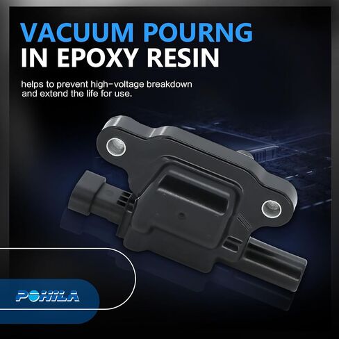 مجموعة من 8 ملفات إشعال متوافقة مع شيفروليه سيلفرادو جي إم سي سييرا 2007-2013 كاديلاك CTS 2006-2015 V8 4.8L 5.3L 6.0L 6.6L in Kuwait